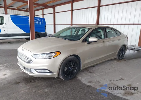 2018 Ford Fusion Hybrid Se z USA, uszkodzony, nr VIN 3FA6P0LU3JR128356